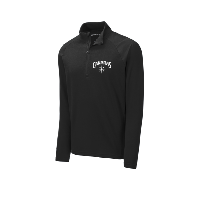 Sport-Tek Canaras Men's 1/4-Zip (Black)