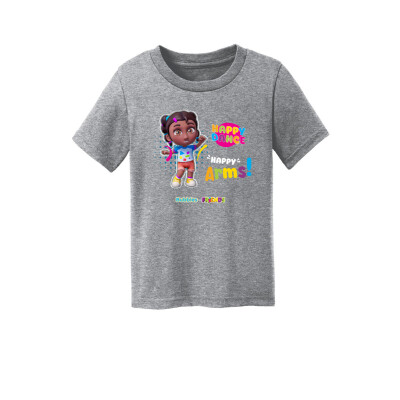 Bubbles and Friends - Happy Dance Collection Happy Arms Toddler T-Shirt