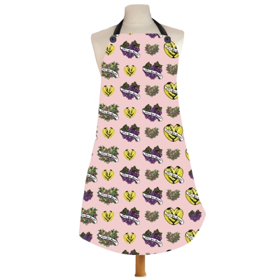 I LOVE You Bunches  FBG Printed Full-Length Apron