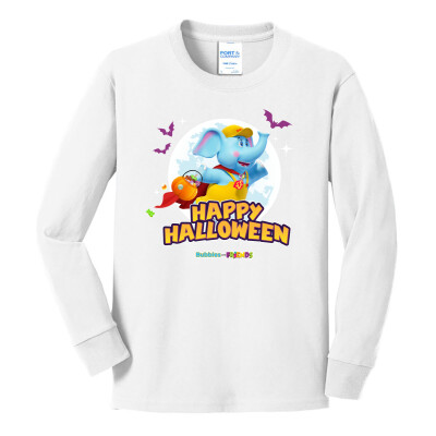 Bubbles and Friends - Halloween Collection Bubbles Longsleeve Children T-Shirt