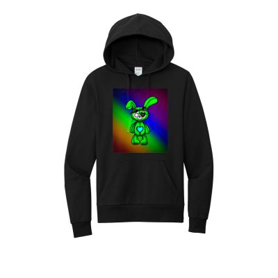 Stuffy Bunny #2118 Organic Pullover Hoodie NightMan