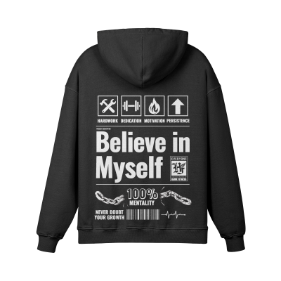 Hawk Fitness™ Believe In Myself 'Oversized' Hoodie