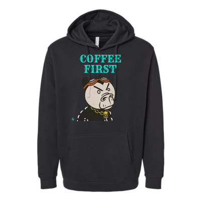 Coffee first Elevated Basic Unisex Hoodie