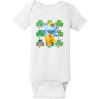 Bubbles & Friends St. Patricks Bubbles Infant Short Sleeve Onesie