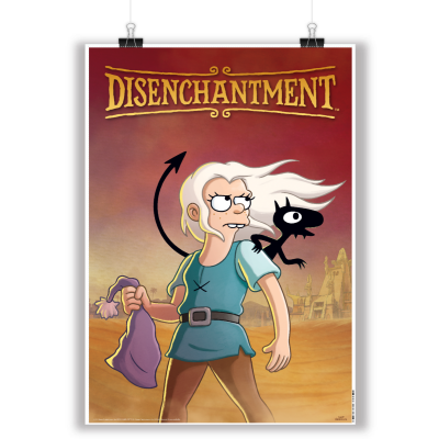 Disenchantment Part 2 Key Art Poster:  Size A1 (23.4" x 33.1")