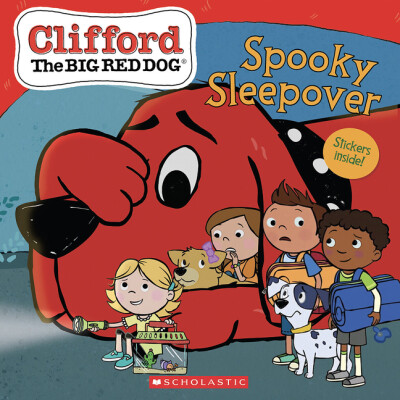 Spooky Sleepover | Clifford the Big Red Dog | Softcover Book