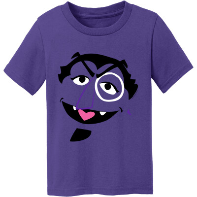 The Count Face Toddler T-Shirt