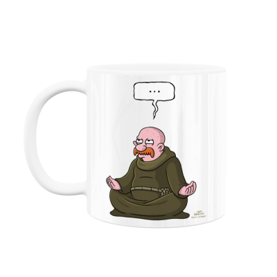 Monk Zøg - 11oz White Ceramic Mug