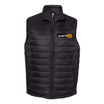MUDFM Embroidered Independent Trading Co. - Puffer Vest or Similar