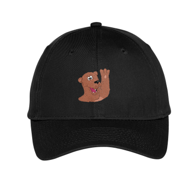Bosco the Bear Adult Embroidered Twill Cap