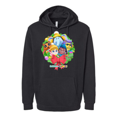 Bubbles & Friends Holiday Adult Hoodie- All Friends Holiday