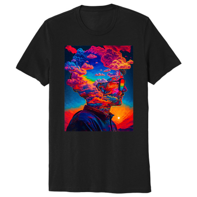 Pixelated Person Organic Cotton Tee GnarFather