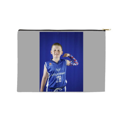 Accessory Pouches - Black Zipper  12.5" X 7"