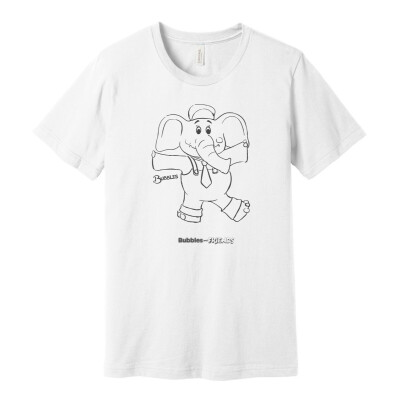 Bubbles and Friends - Happy Doodles Bubbles Adult T-Shirt