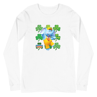 Bubbles & Friends St. Patricks Bubbles Unisex Long Sleeve T-shirt