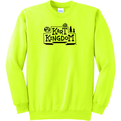 PBS KIDS Kart Kingdom Essential Fleece Adult Crewneck Sweatshirt
