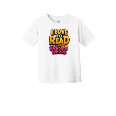 The Hootie Whooz Toddler T-Shirt I Love to Read