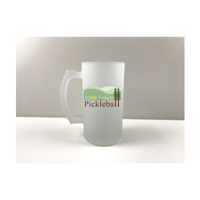 Frosted Glass Beer Stein
