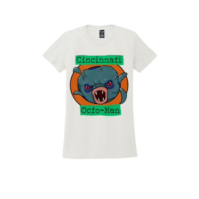 Octo-Man:  Tri-Blend Female Tee