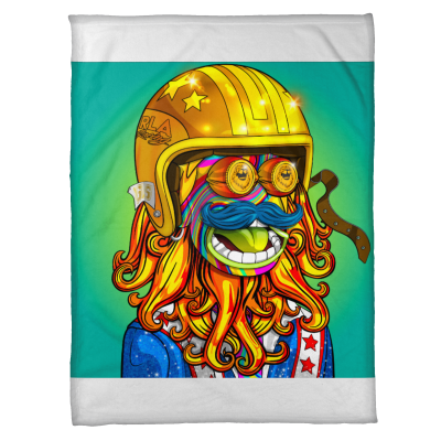 The Creature (30" x 40") blanket