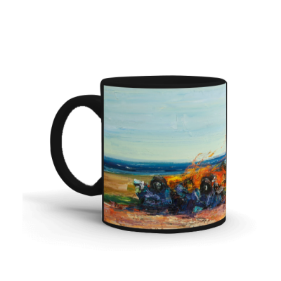 Black Glossy Mug