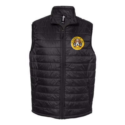 Rooney_Circle Embroidered Independent Trading Co. - Puffer Vest