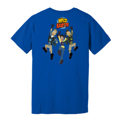 Wild Kratts Crew Jumping Adult T-Shirt