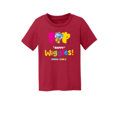 Bubbles and Friends – Happy Dance Collection Happy Wiggles Toddler T-Shirt