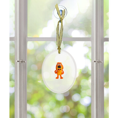 Bob Dog Glass Ornament