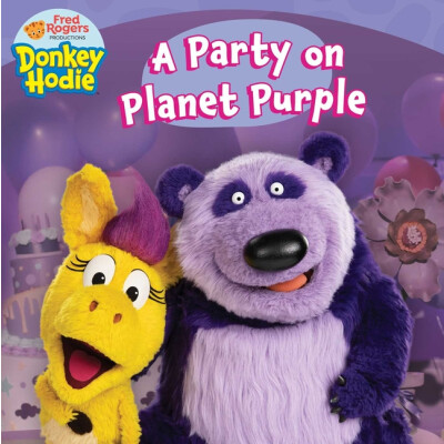 Donkey Hodie:  Party on Planet Purple Softcover Storybook