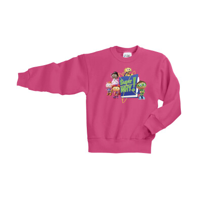 Super WHY! Youth Crewneck Sweatshirt