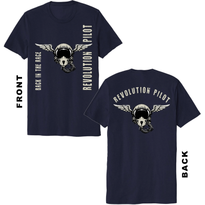 Revolution Pilot Double Sided - Organic Cotton Tee