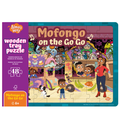 Alma's Way™ Mofongo on the Go Go 48p FSC® Wooden Tray Puzzle