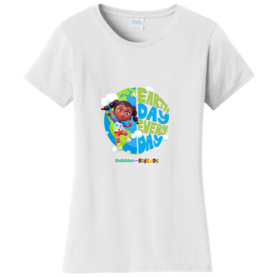 Bubbles & Friends Earth Day Izzy Women's T-shirt