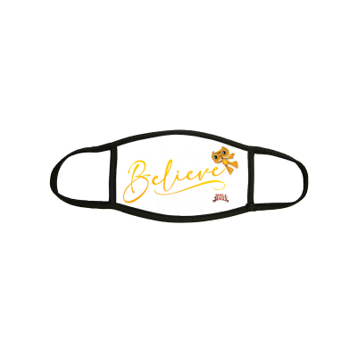 Believe in Buddy Child's Sublimated Mask