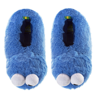 Sesame Street Cookie Monster Boys' Slippers (Toddler/Big Kids)