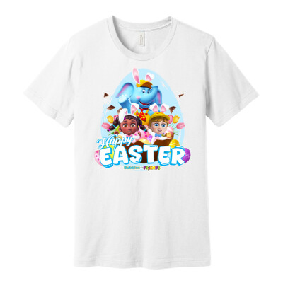Bubbles & Friends Easter Friends Unisex Jersey Short Sleeve Tee
