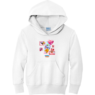 Bubbles & Friends Happy Valentines Day Children's Hoodie