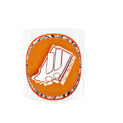 IndyWeOutHere 11oz White Ceramic Mug