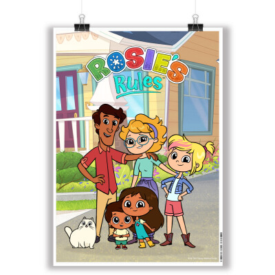 Rosie's Rules Fuentes Family Vertical Poster (23.4" x 16.5")