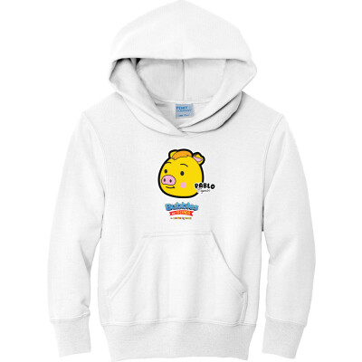 Bubbles & Friends- Friends from Happyville 'Pablo' Children's Fleece Pullover Hooded Sweatshirt