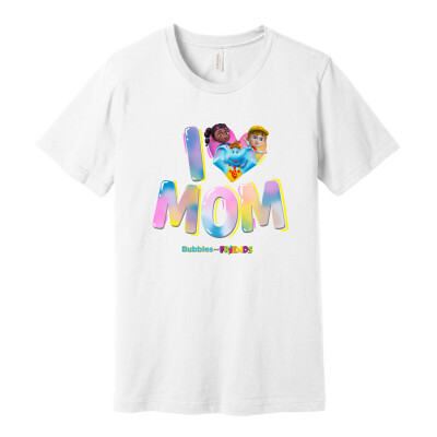Bubbles & Friends Mothers Day I love Mom Unisex T-Shirt