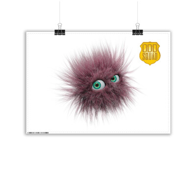 Odd Squad Centigurp Sticky Backed Poster:  16.5" x 23.4" - Removable