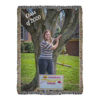 Woven Blankets -  (52" x 37")