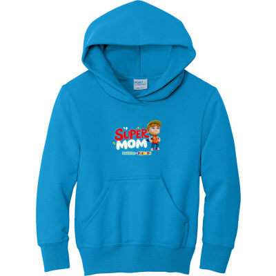Bubbles & Friends Mothers Day Braden Children's Fleece Sweatshirt