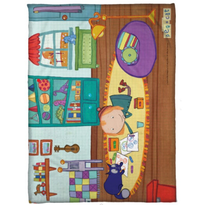 We Love Math Fleece Blanket