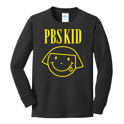PBS KIDS Smile Port and Company Youth Long Sleeve Tee