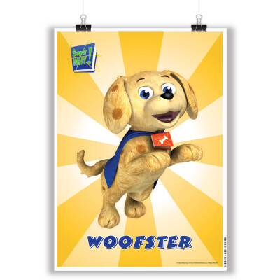 Super WHY! Woofster Portrait Poster