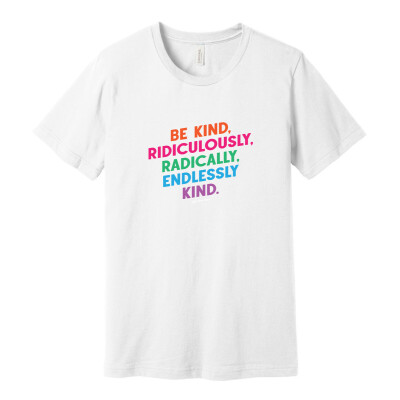 Be Ridiculously Kind- BELLA+CANVAS Unisex Jersey Short Sleeve Tee