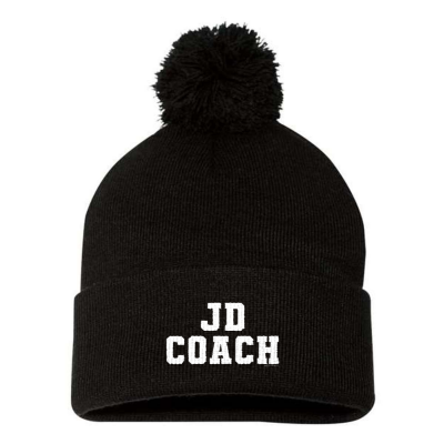 JD Coach- Embroidered Knit Beanie